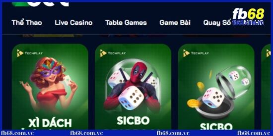 Điểm nổi bật tạo sự khác biệt cho game Zbet